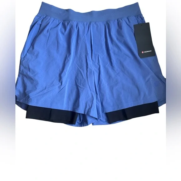 lululemon athletica Men’s Vented Tennis shorts 6” Size L - Picture 1 of 4